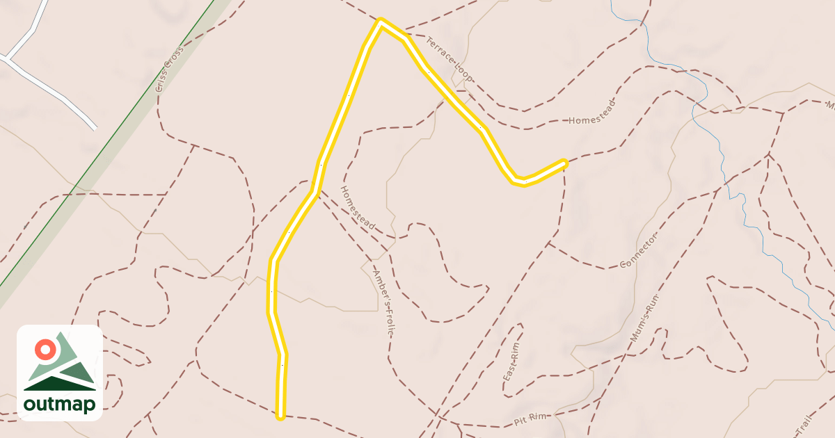 Map of Denny's Way
