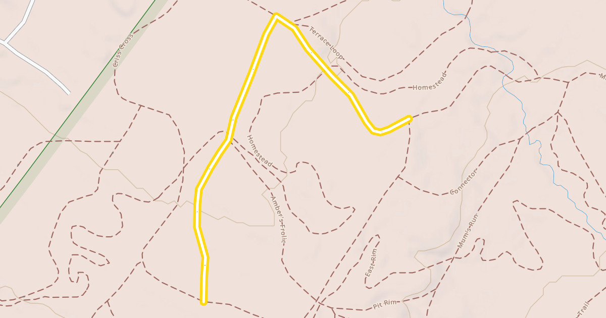 Map preview of Denny's Way