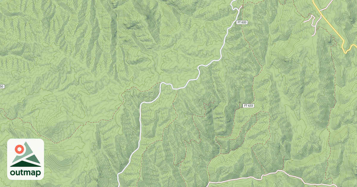 Map of LONG HOLLOW