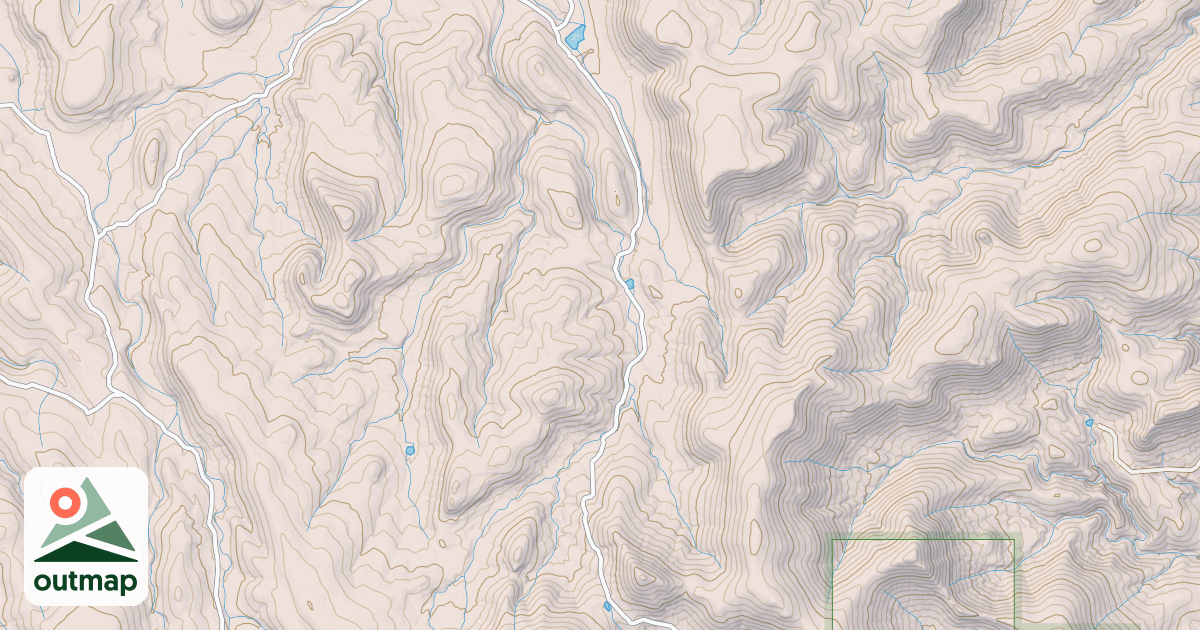 Map of BAKER PASS TANK