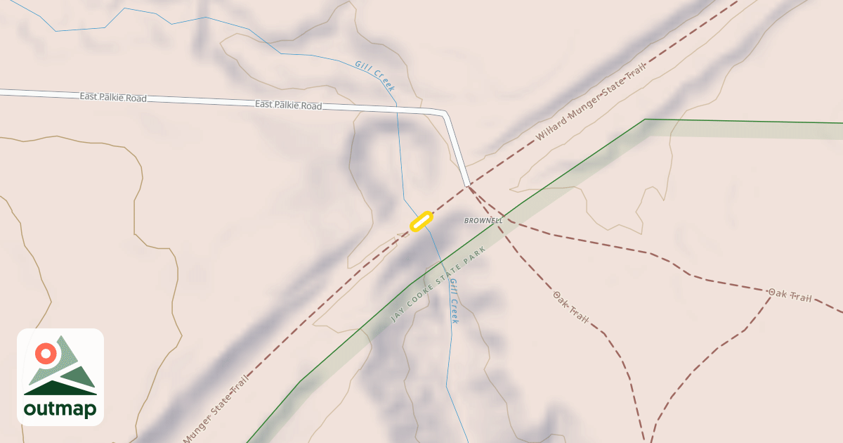 Map of Willard Munger State Trail