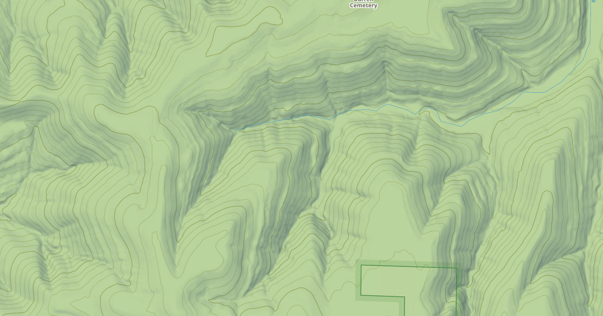 Map preview of Mill Creek Burrell Mtn Loop