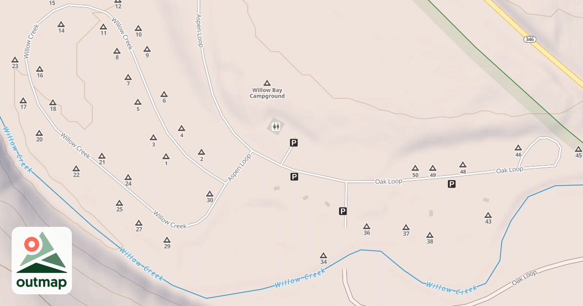 Map of PINE LANE - B