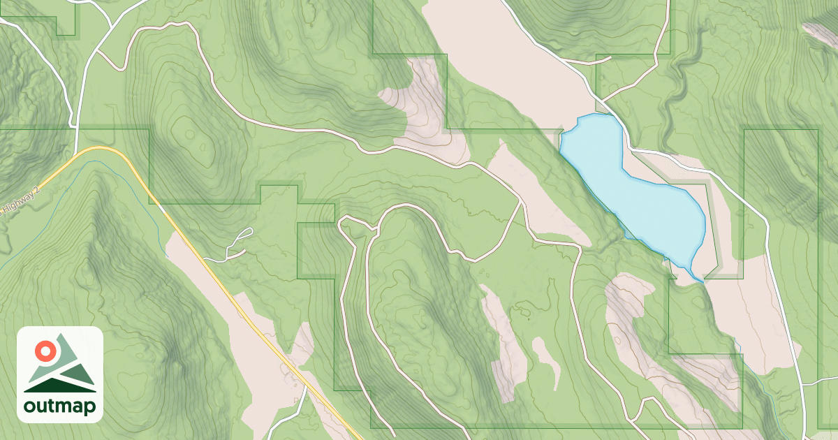 Map of PERKINS RIDGE