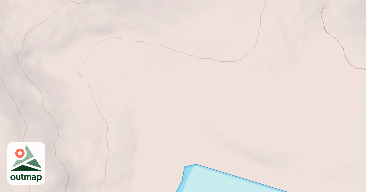 Map of SOUTH PICKET PIN LAKE WEST