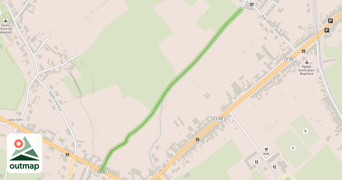 Map of Single le Toquet