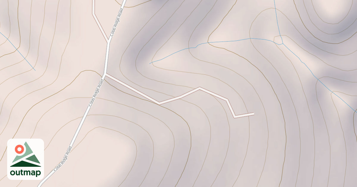 Map of COBB RIDGE