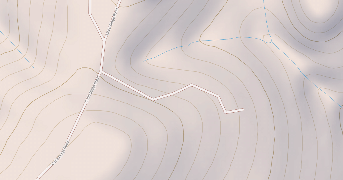 Map preview of COBB RIDGE
