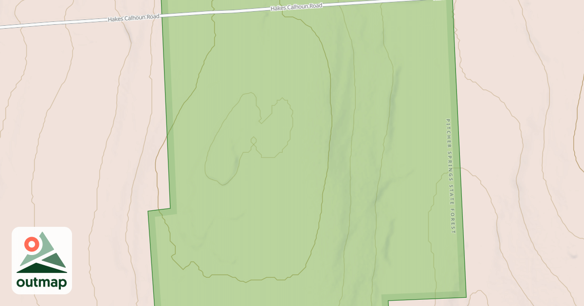 Map of Snowmobile Trail