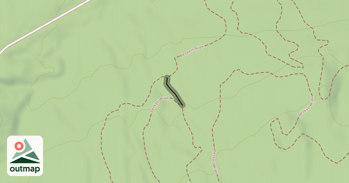 Map of Beckett Ride