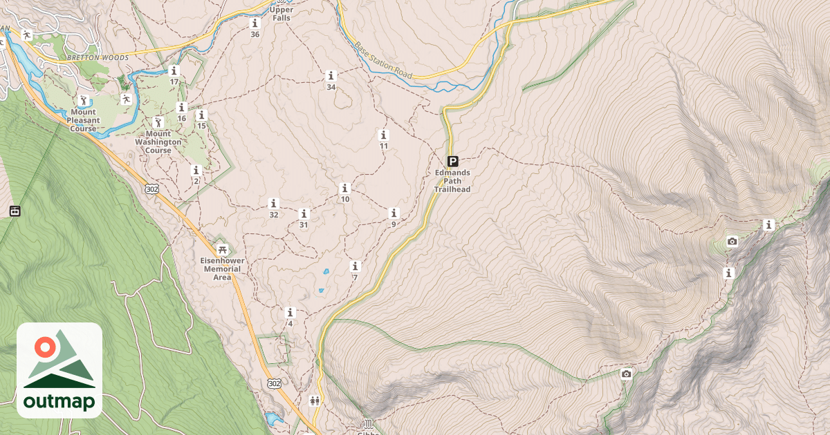 Map of Mt Clinton Road Snomo