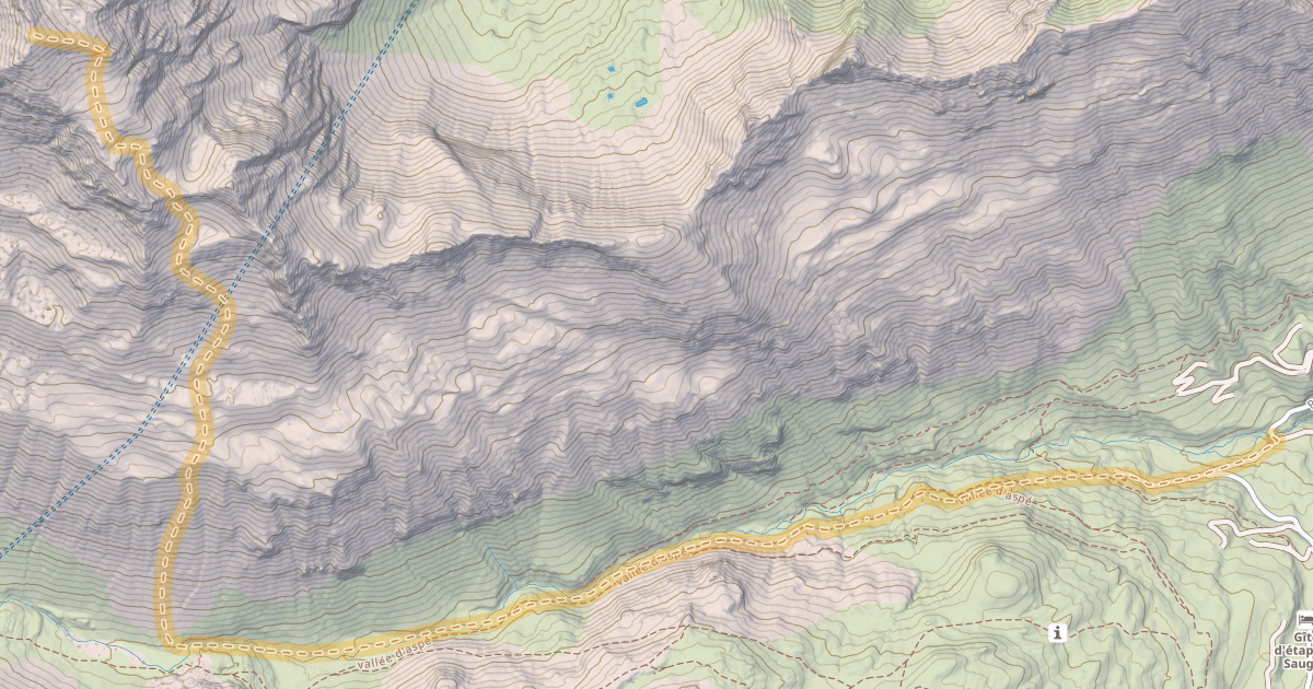 Map preview of Soum de Male — Pont de Saugué