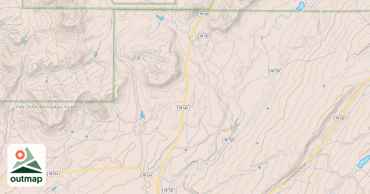 Map of 526