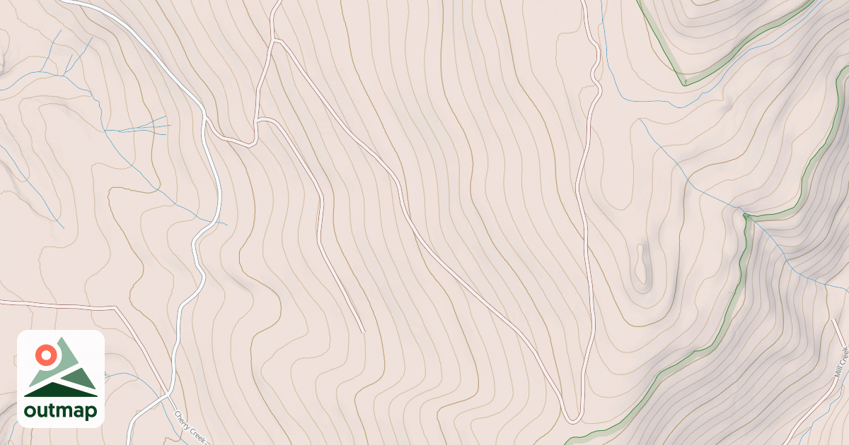 Map of BOWMAN DITCH