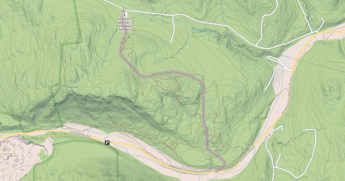 Map preview of VAST Trail