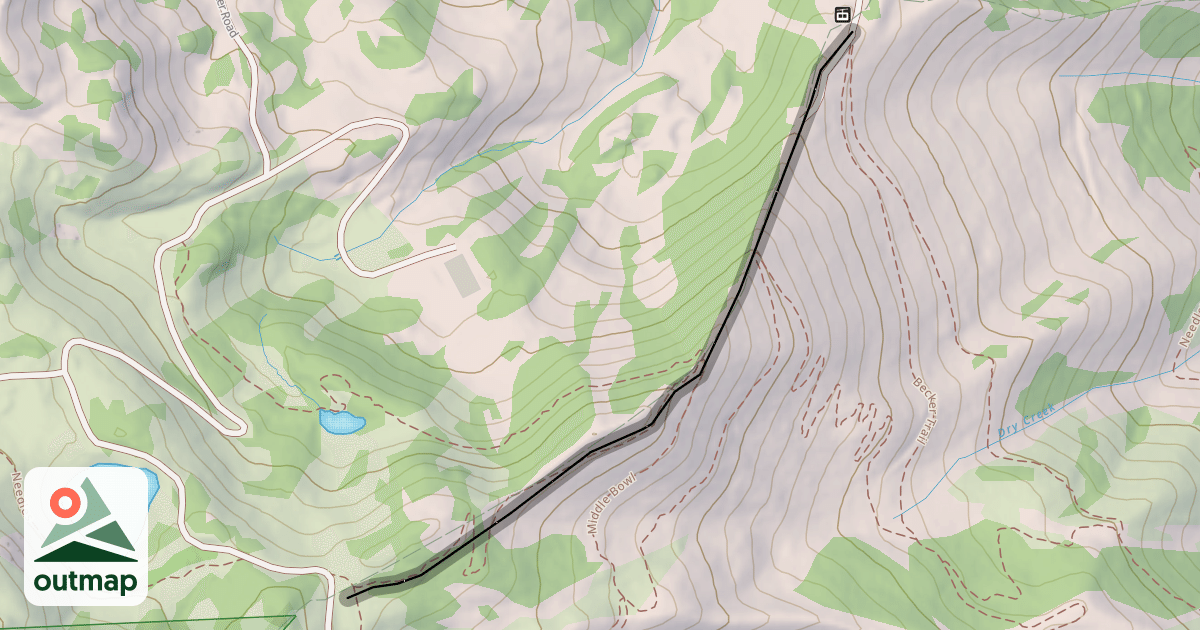 Map of Philpot Ridge