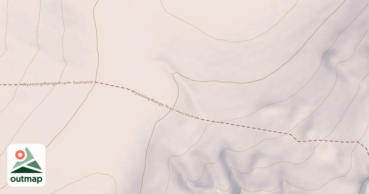 Map of Blind Bull/horse Creek