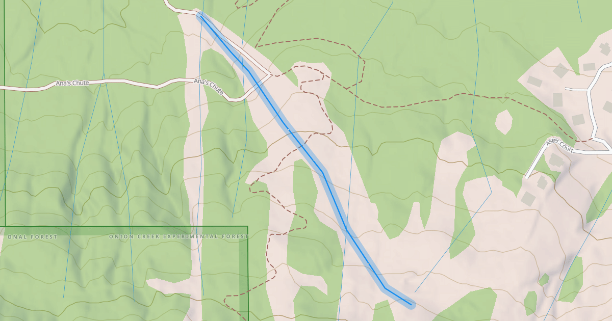 Map preview of Lower Overland