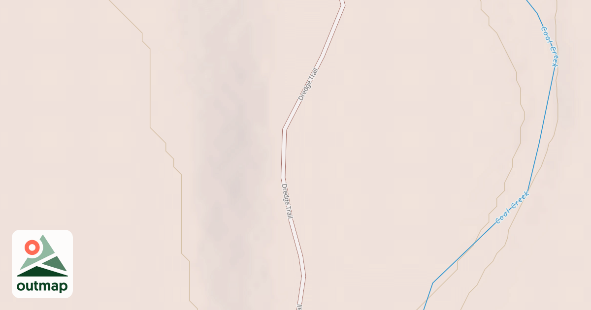 Map of Coal Creek Lower Trail
