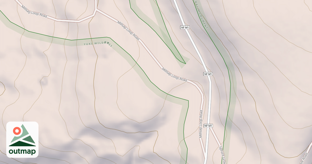 Map of MILLSAP LOOP