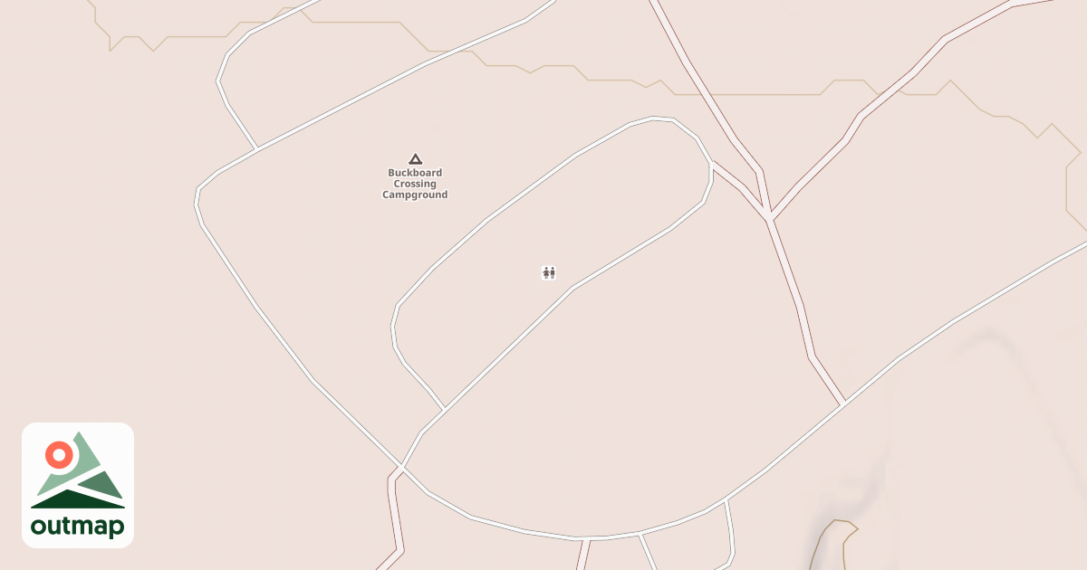 Map of BUCKBOARD LOOP A