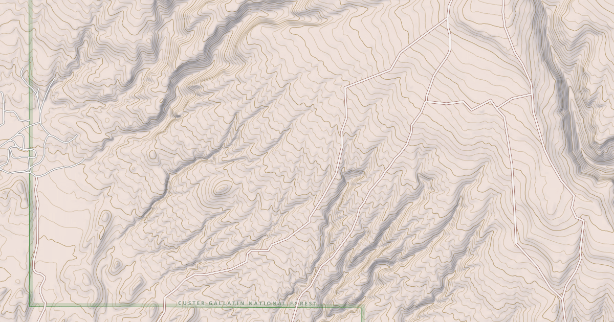 Map preview of Graham Trail