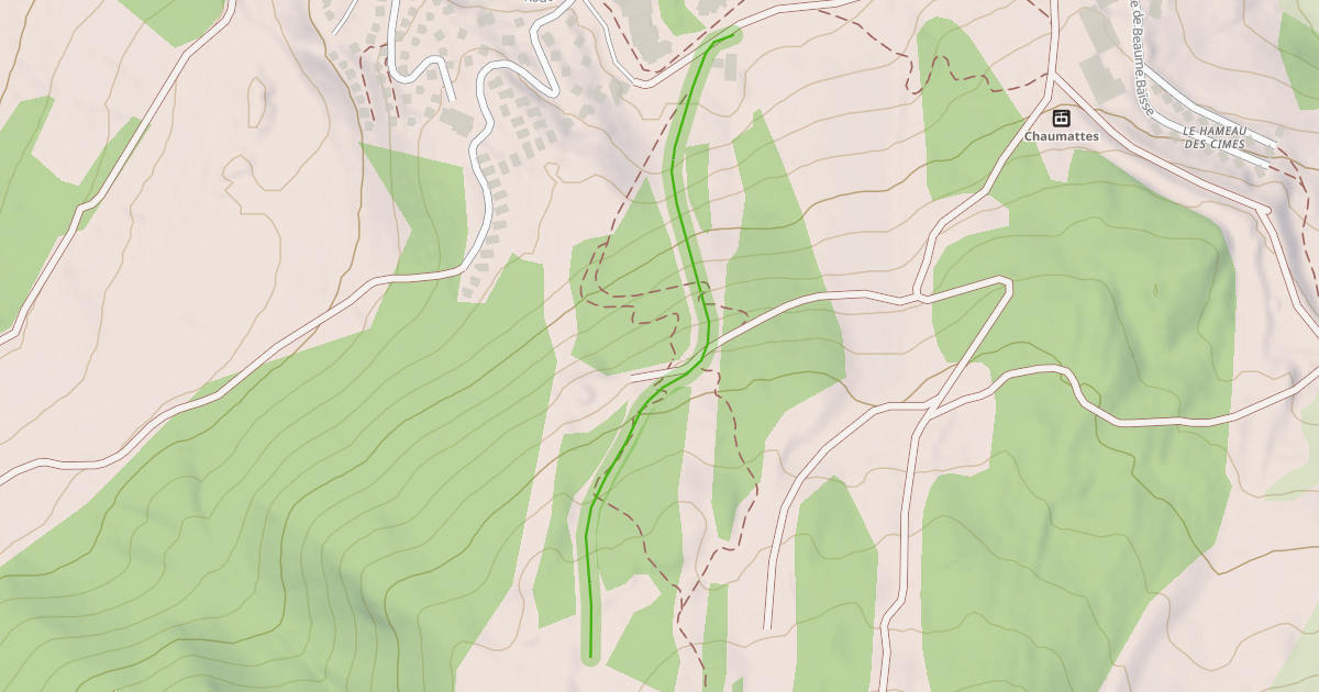 Map preview of Mélèzes