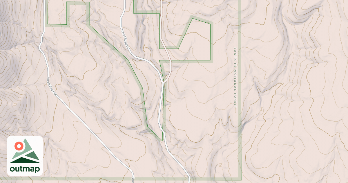 Map of USFS Motor Vehicle Use Map Roads {3907616B-D5C5-4803-B60B-97A45C98E06F}