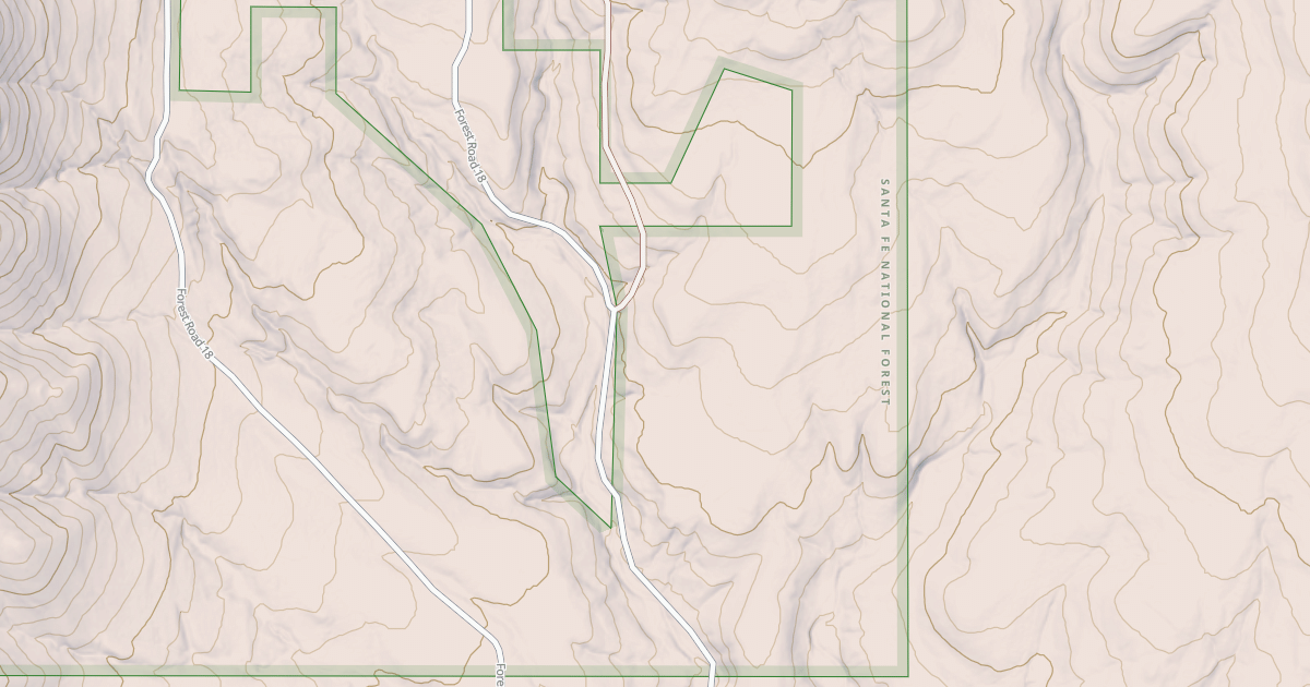 Map preview of USFS Motor Vehicle Use Map Roads {3907616B-D5C5-4803-B60B-97A45C98E06F}