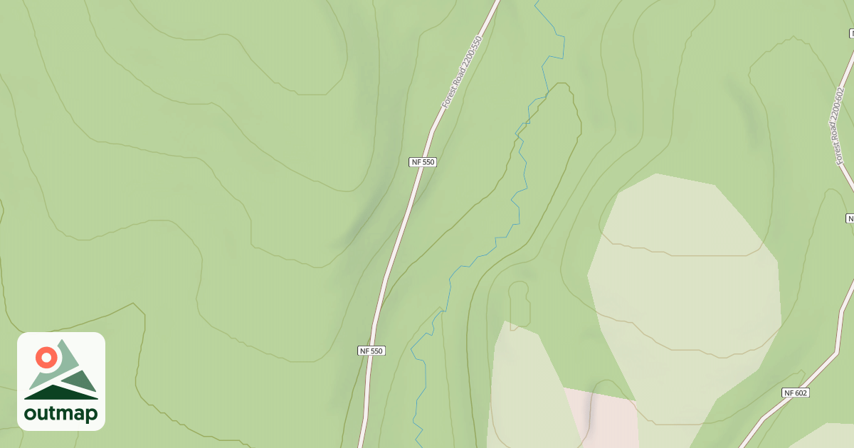 Map of USFS Motor Vehicle Use Map Roads {0AA4AB0A-02D0-49AC-980B-2FFB21D15687}