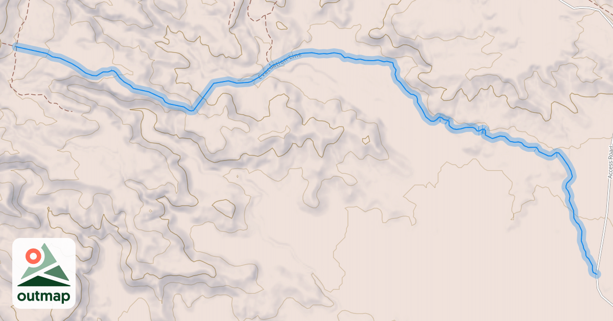 Map of Evacuation Line