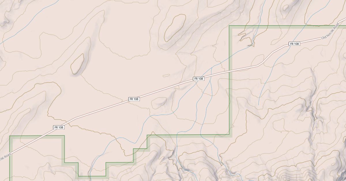 Map preview of OLD NM-96