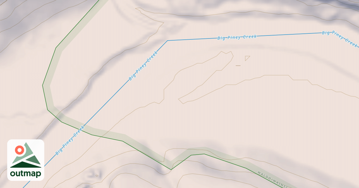 Map of USFS Motor Vehicle Use Map Roads {88C02BBF-B70D-443C-9C7B-9C59C25AC04D}