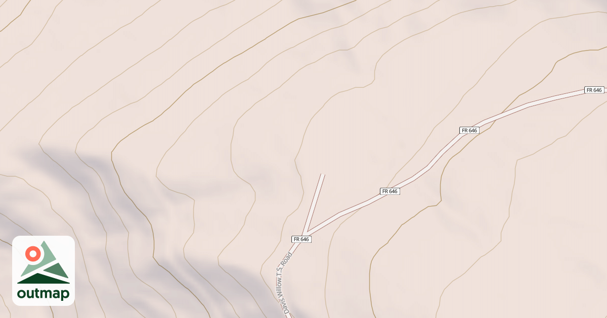 Map of USFS National Forest System Roads {F1044C84-6BE7-403F-9271-5923EB1EB087}