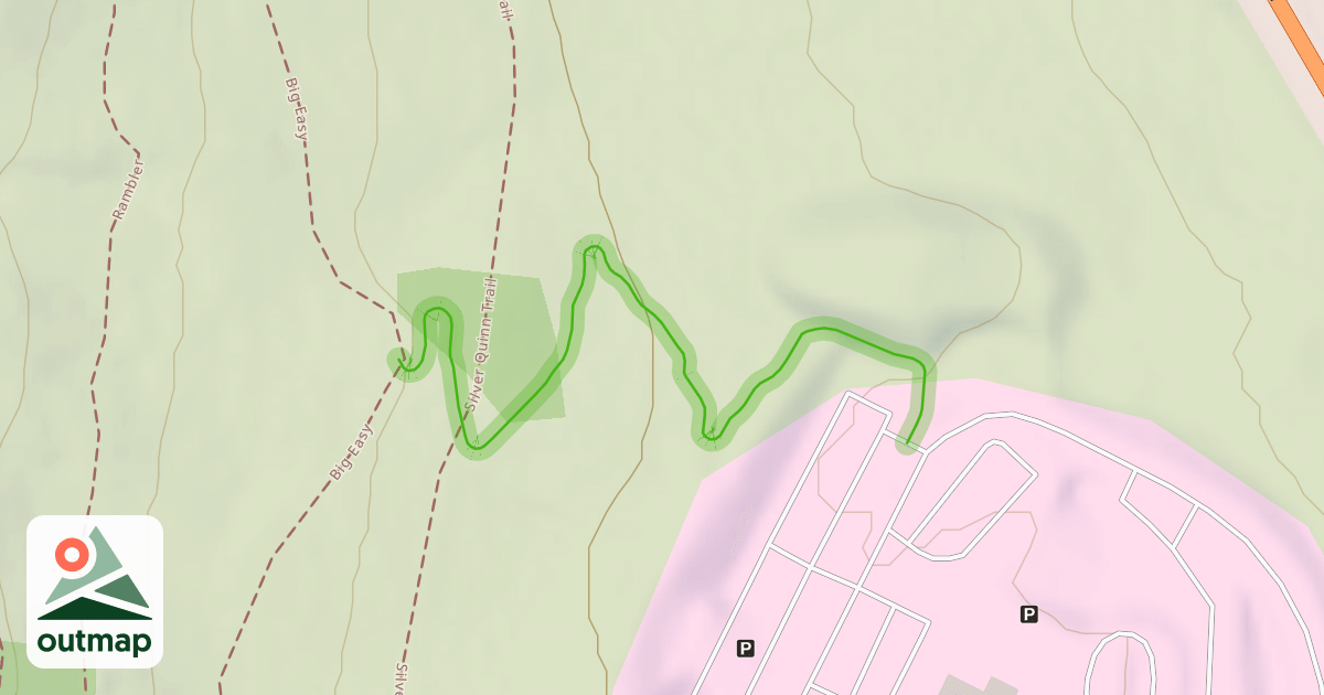 Map of SQ Connector Trail