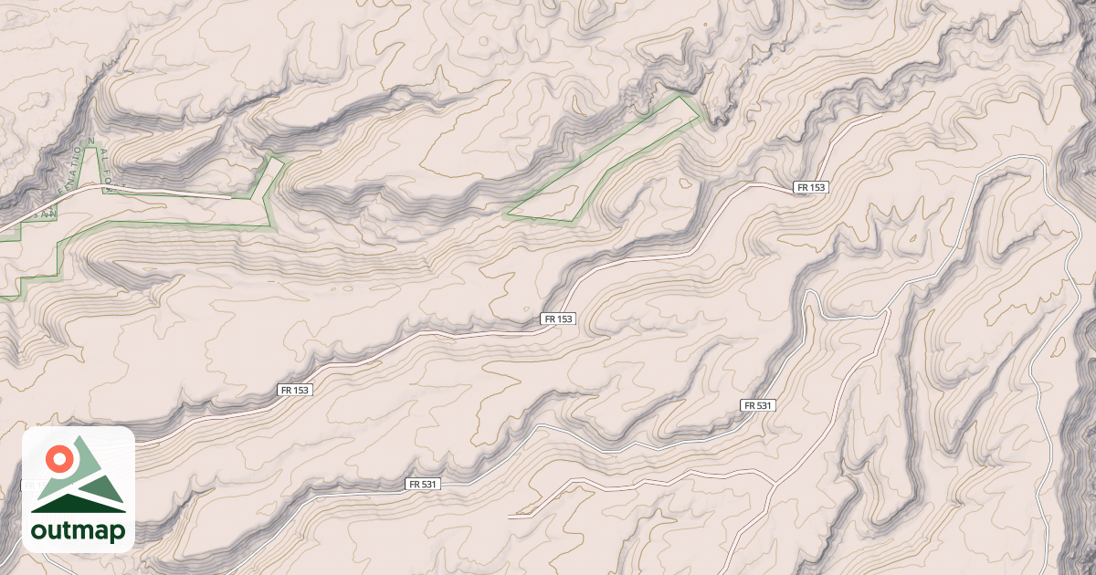 Map of NORTH OJITOS