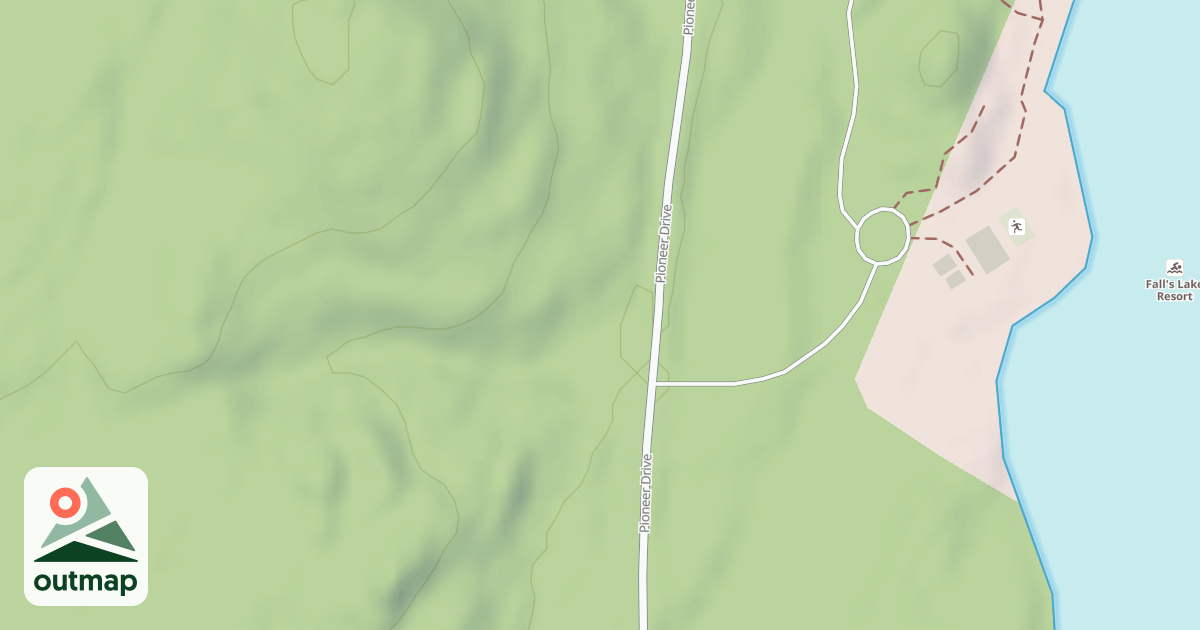 Map of Toboggan Hill