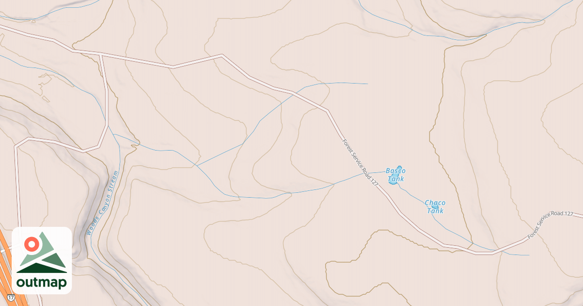 Map of BAR-M ROAD