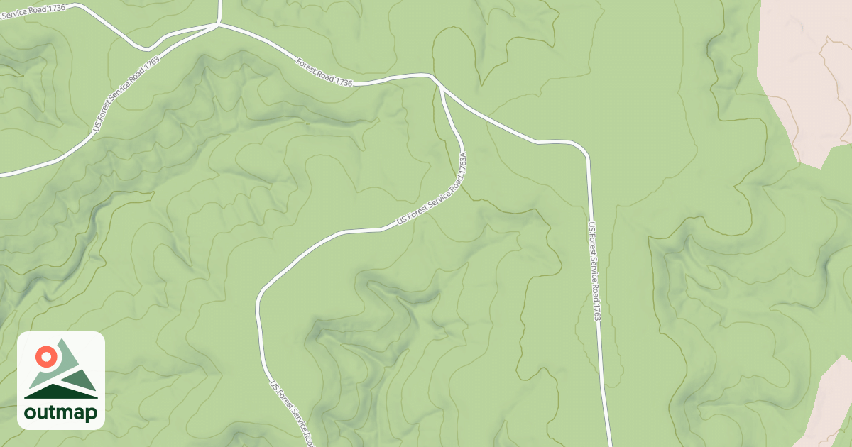 Map of CAVE SPRING