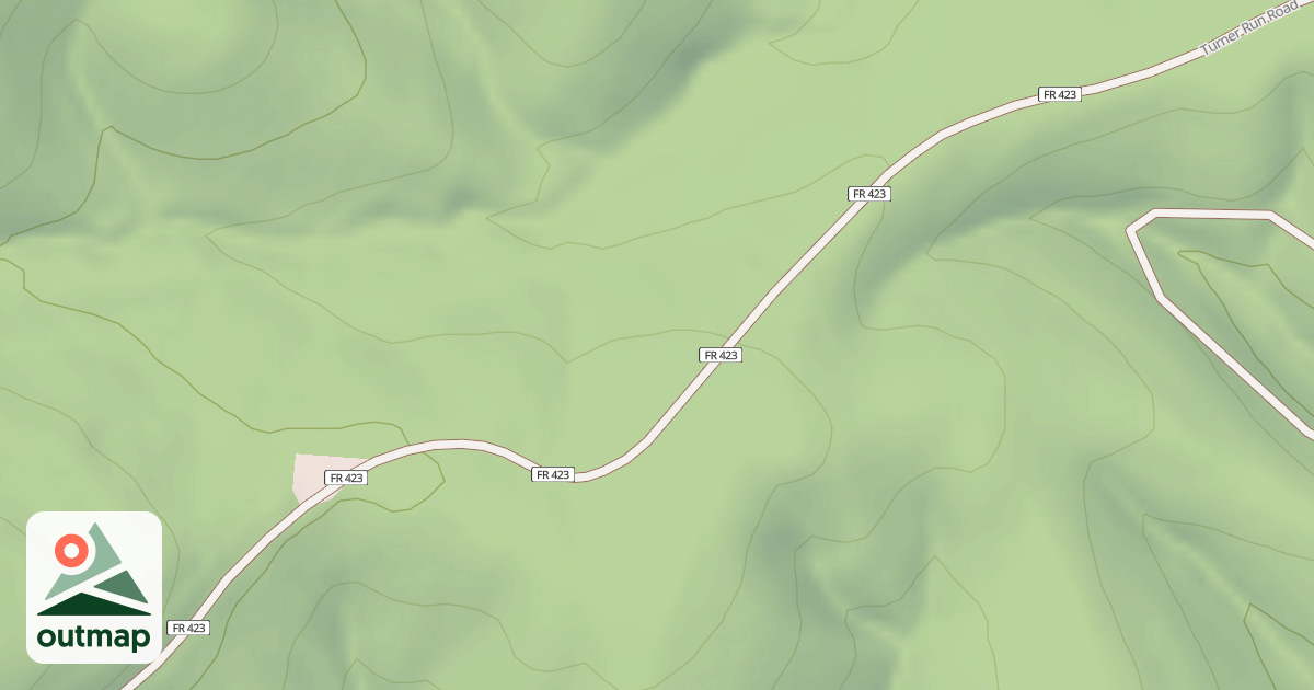 Map of GAULEY RIDGE
