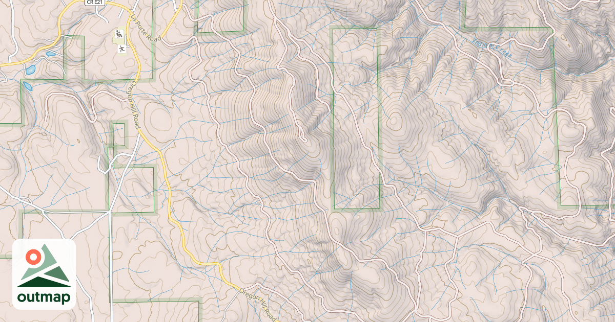 Map of PIKE CO PEAK