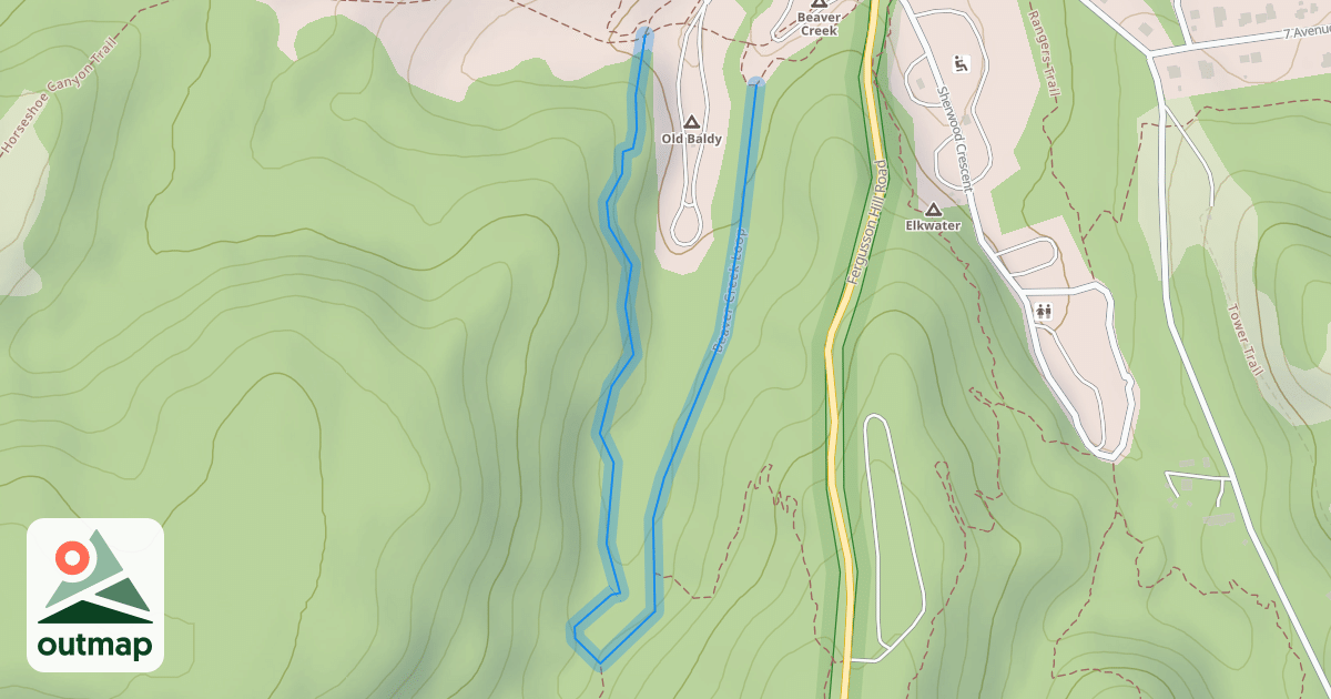 Map of Beaver Creek Loop