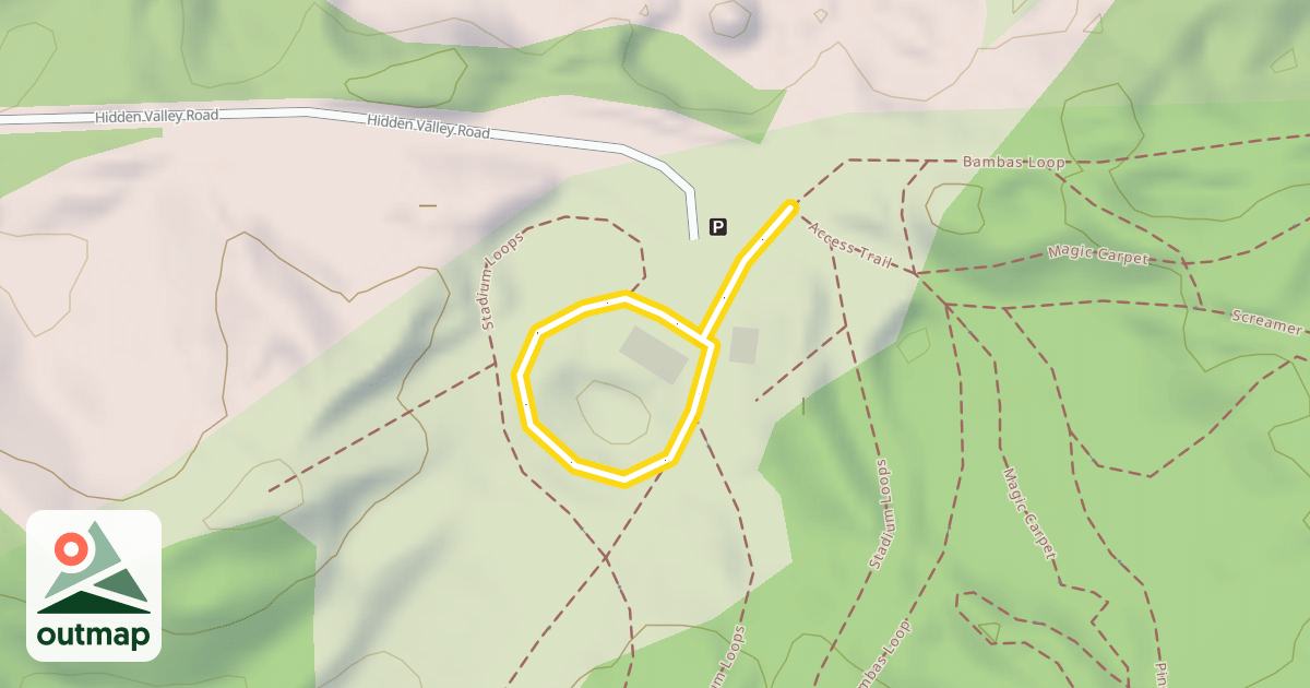 Map of Stadium Loops