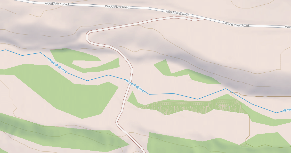 Map preview of BOURKE CABIN ROAD ACCESS