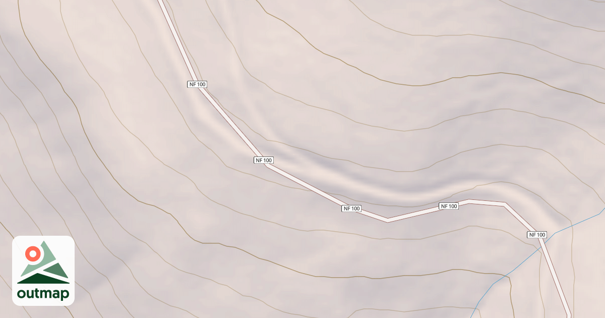 Map of FIFTH CREEK PASS