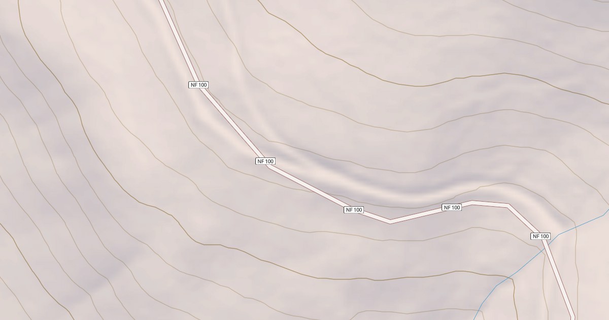 Map preview of FIFTH CREEK PASS