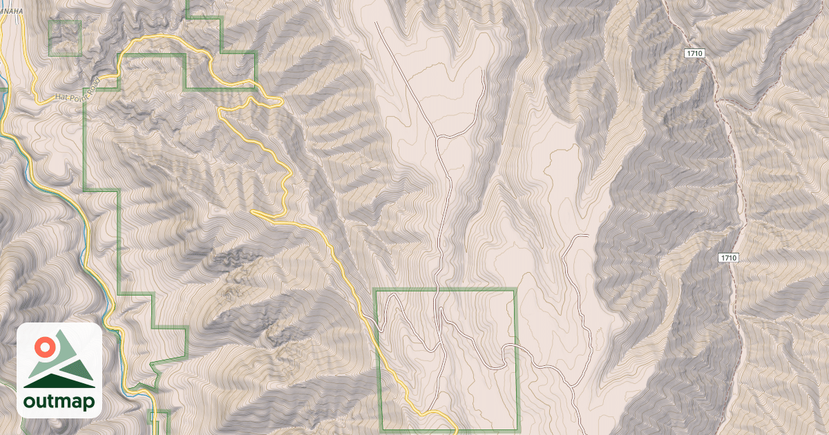 Map of N 114 PUMPKIN CR