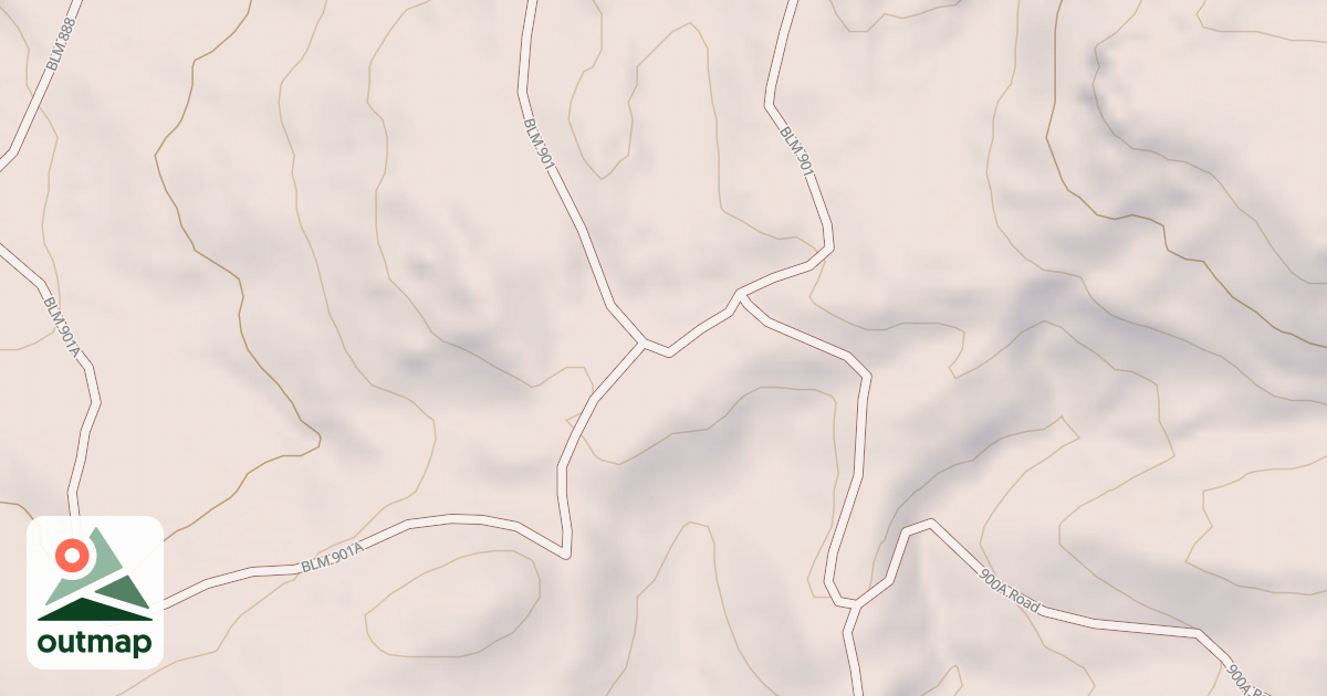 Map of BLM National GTLF Public Motorized Roads dac583ac-4410-4180-84ae-b5db5b11d95d