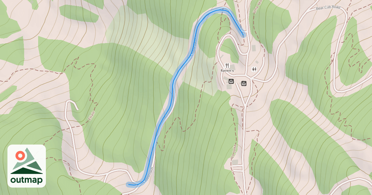 Map of Cross Roads