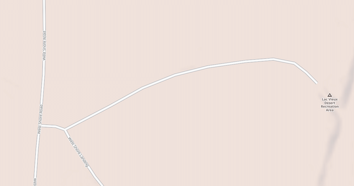 Map preview of LAC VIEUX DESERT CAMPGROUND